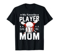 My Favorite Baseball Player Calls Me Mom T-Shirt - Custom Art Print Unisex - T-Shirt, Sweatshirt, Hoodie