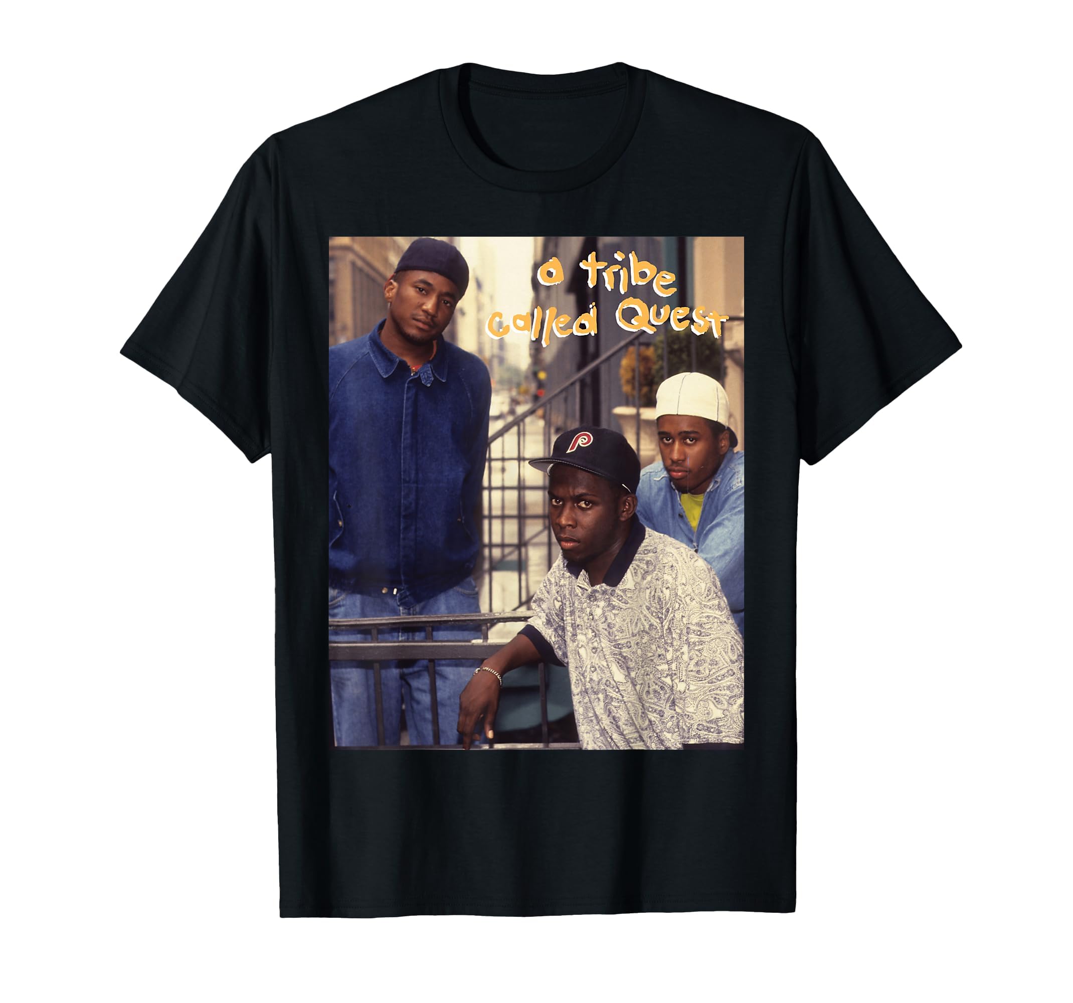 Tribe Called Quest Trio Digital Photo T-Shirt - Trendy Graphic Unisex - T-Shirt, Sweatshirt, Hoodie