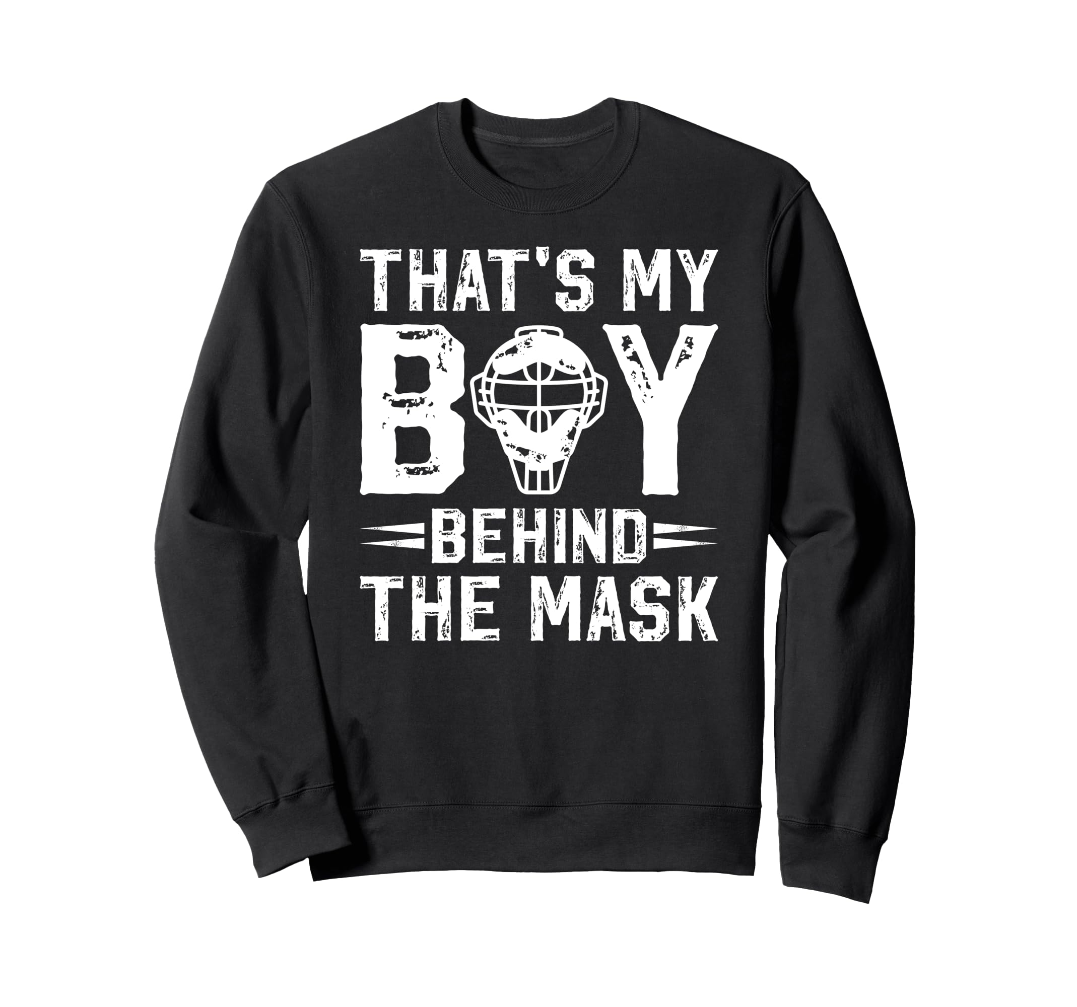 Thats My Baseball Catcher Dad Baseball Sweatshirt - Graphic Print Unisex - T-Shirt, Sweatshirt, Hoodie