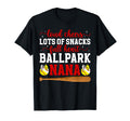 Ballpark Nana Grandma Funny Baseball T-Shirt - Trendy Graphic for Adults - T-Shirt, Sweatshirt, Hoodie