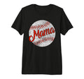 Baseball Mama Mom Mothers Day T-Shirt - Aesthetic Graphic for Adults - T-Shirt, Sweatshirt, Hoodie