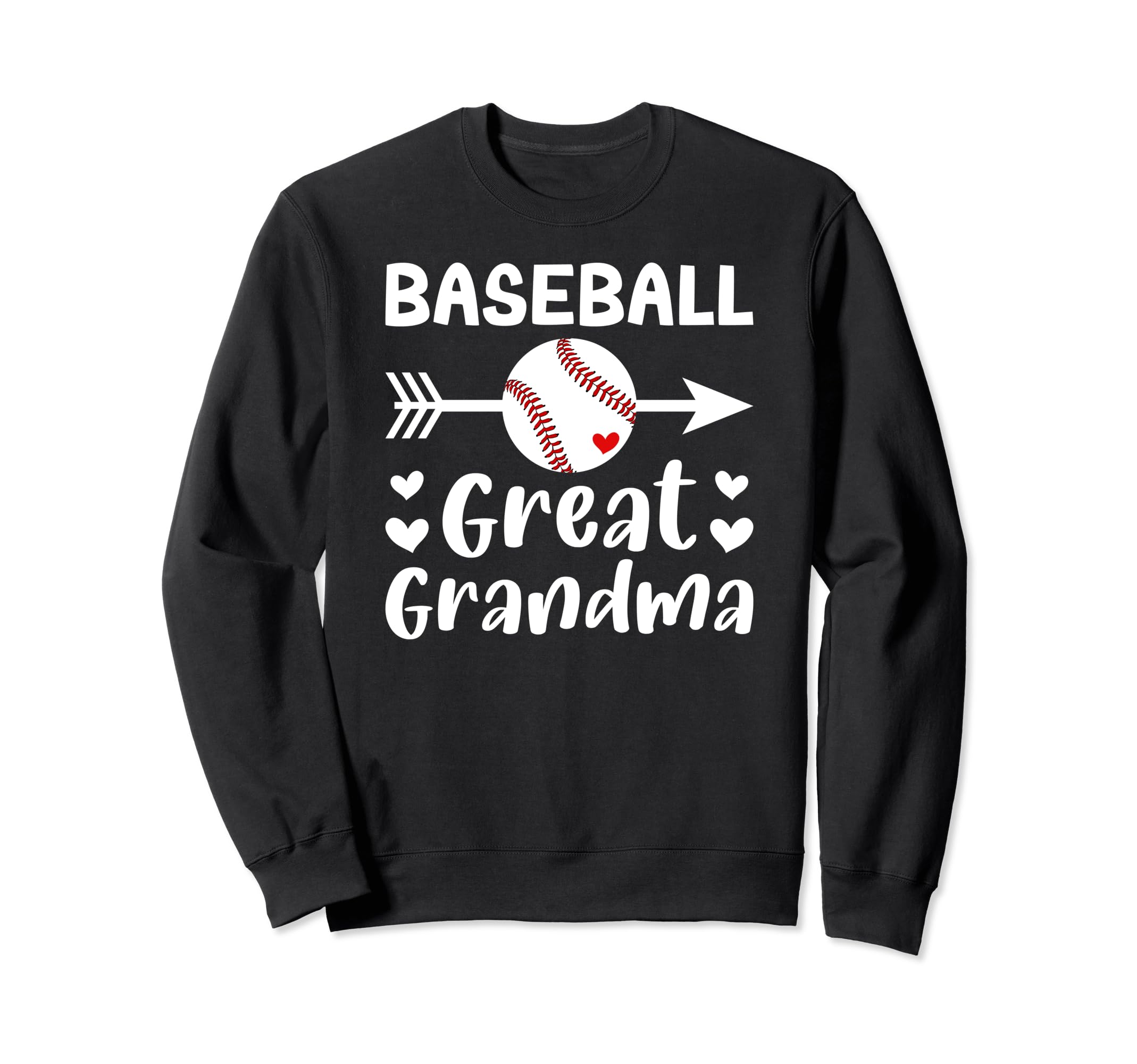 Baseball Great Grandma Baseball Sweatshirt - Aesthetic Graphic Unisex - T-Shirt, Sweatshirt, Hoodie
