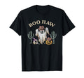 Boo Haw Western Funny Halloween Cowboy T-Shirt - Aesthetic Graphic Unisex - T-Shirt, Sweatshirt, Hoodie