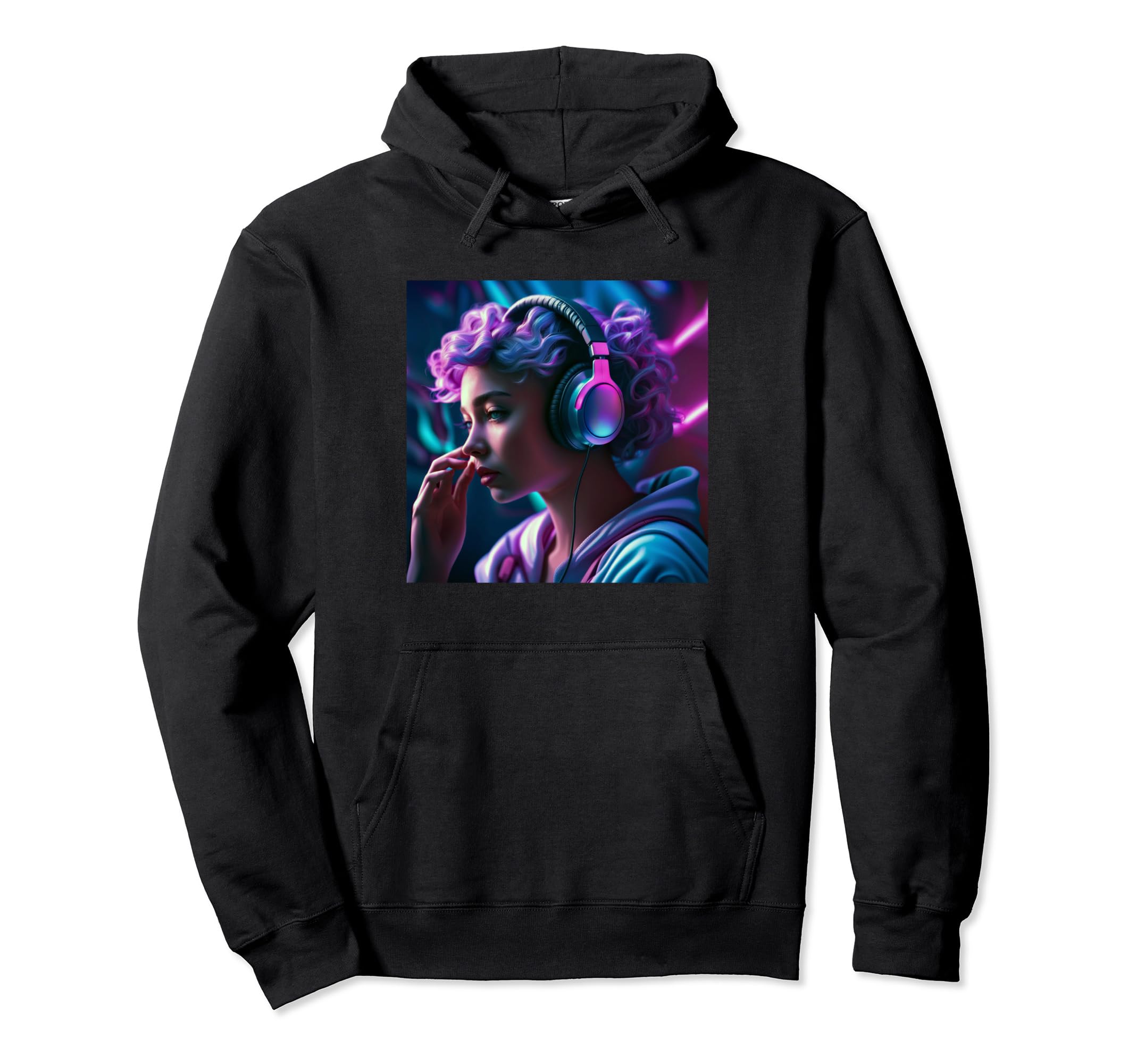 Anime Gamer Music Vaporwave Aesthetic Hoodie - Unique Graphic for Adults - T-Shirt, Sweatshirt, Hoodie