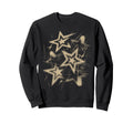 Y2K Grunge Stars 2000S Beige Cyber Sweatshirt - Graphic Print Men Women - T-Shirt, Sweatshirt, Hoodie