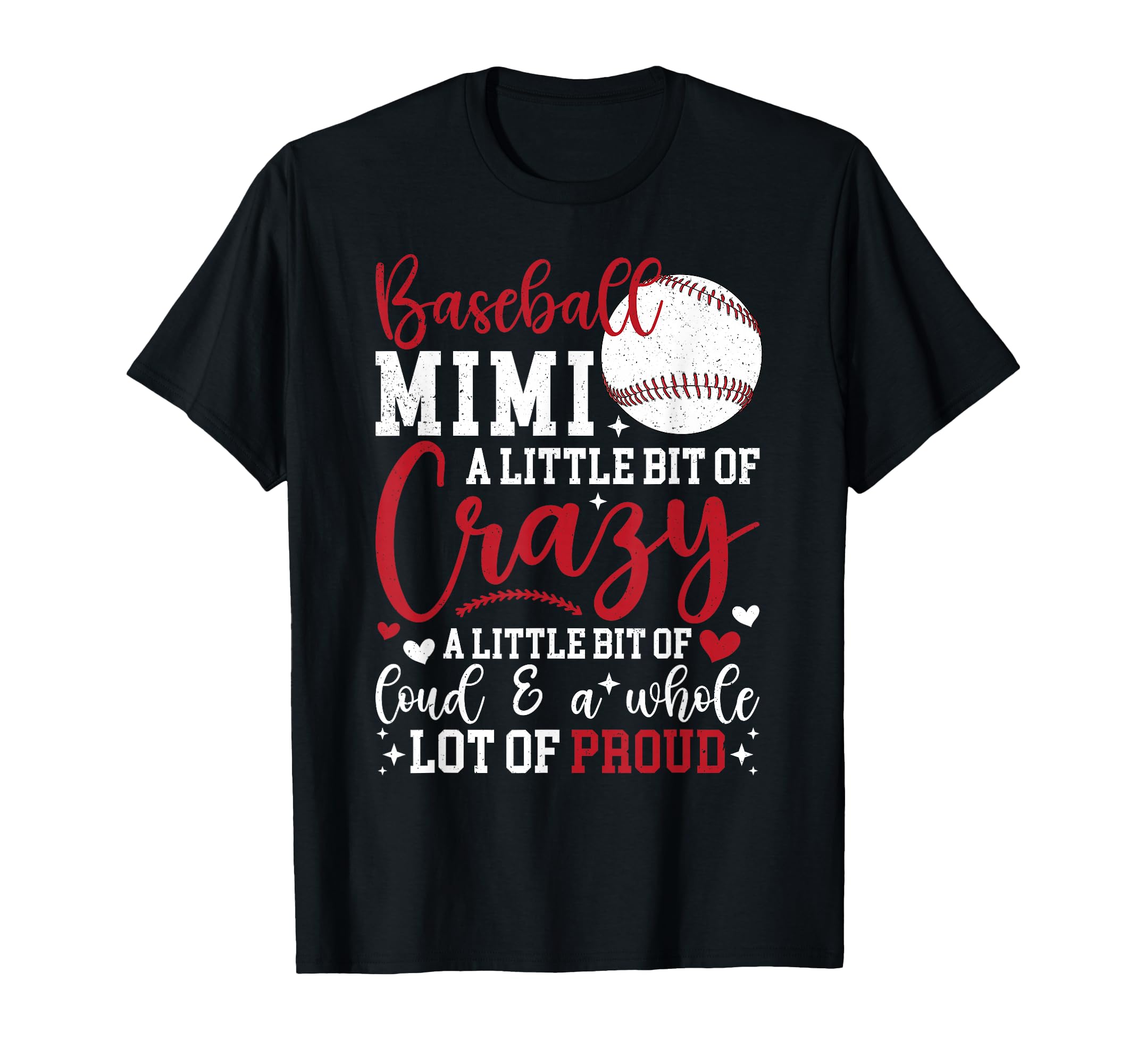 Baseball Mimi Crazy Loud Mimi Baseball T-Shirt - Unique Graphic for Adults - T-Shirt, Sweatshirt, Hoodie
