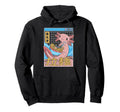 Axolotl Ramen Noodles Kawaii Vaporwave Hoodie - Custom Art Print Unisex - T-Shirt, Sweatshirt, Hoodie
