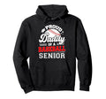 Proud Daddy 2025 Senior Baseball Hoodie - Aesthetic Graphic Unisex - T-Shirt, Sweatshirt, Hoodie