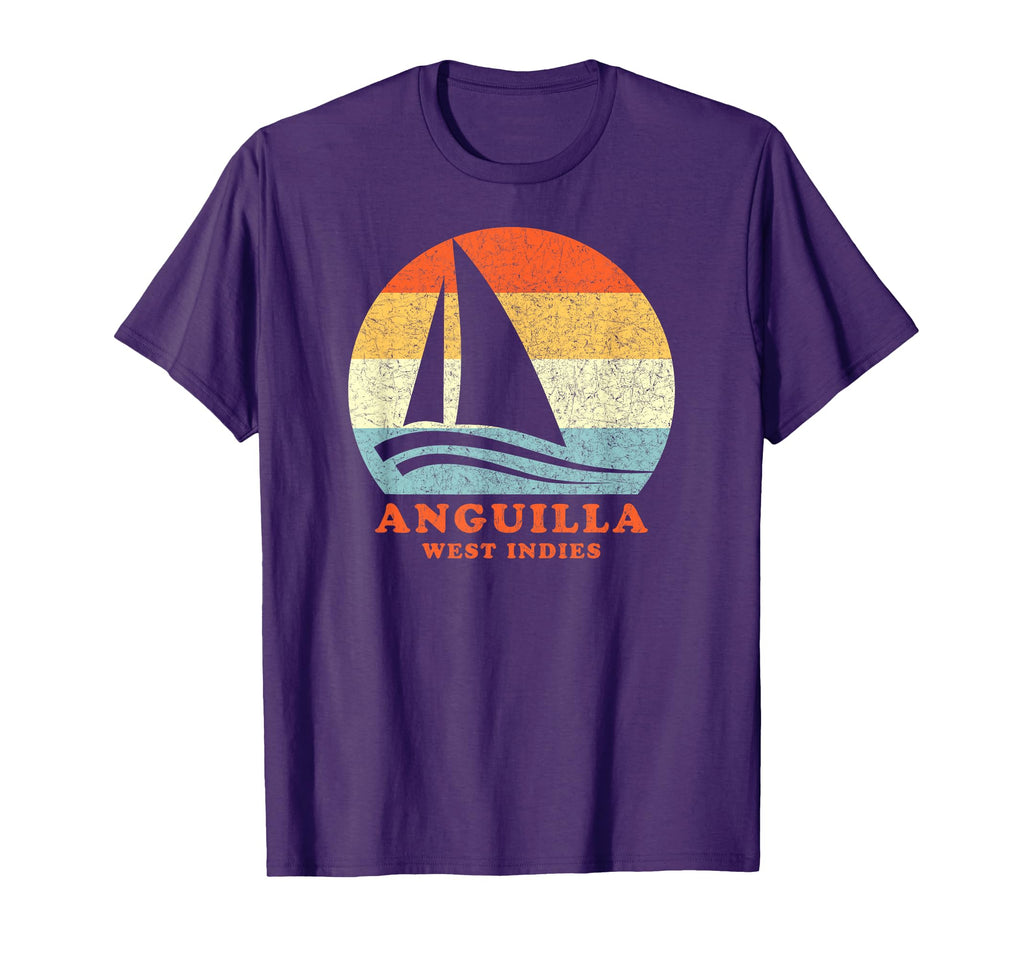 Anguilla West Indies Sailboat Sailing T-Shirt - Streetwear Style Unisex - T-Shirt, Sweatshirt, Hoodie