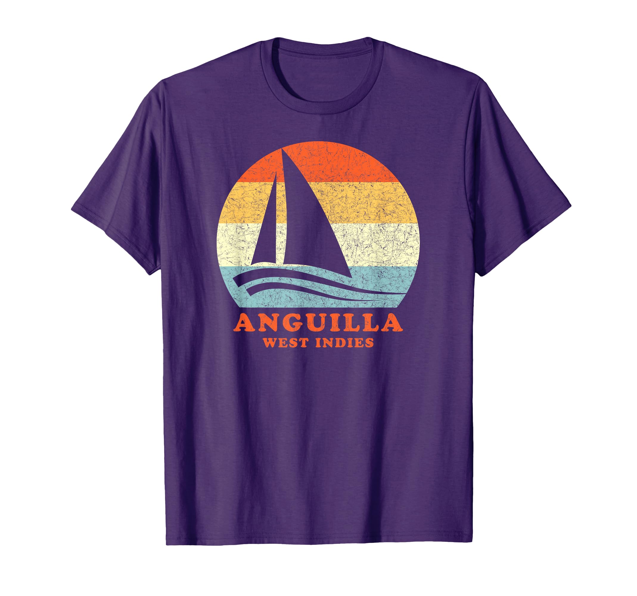 Anguilla West Indies Sailboat Sailing T-Shirt - Streetwear Style Unisex - T-Shirt, Sweatshirt, Hoodie