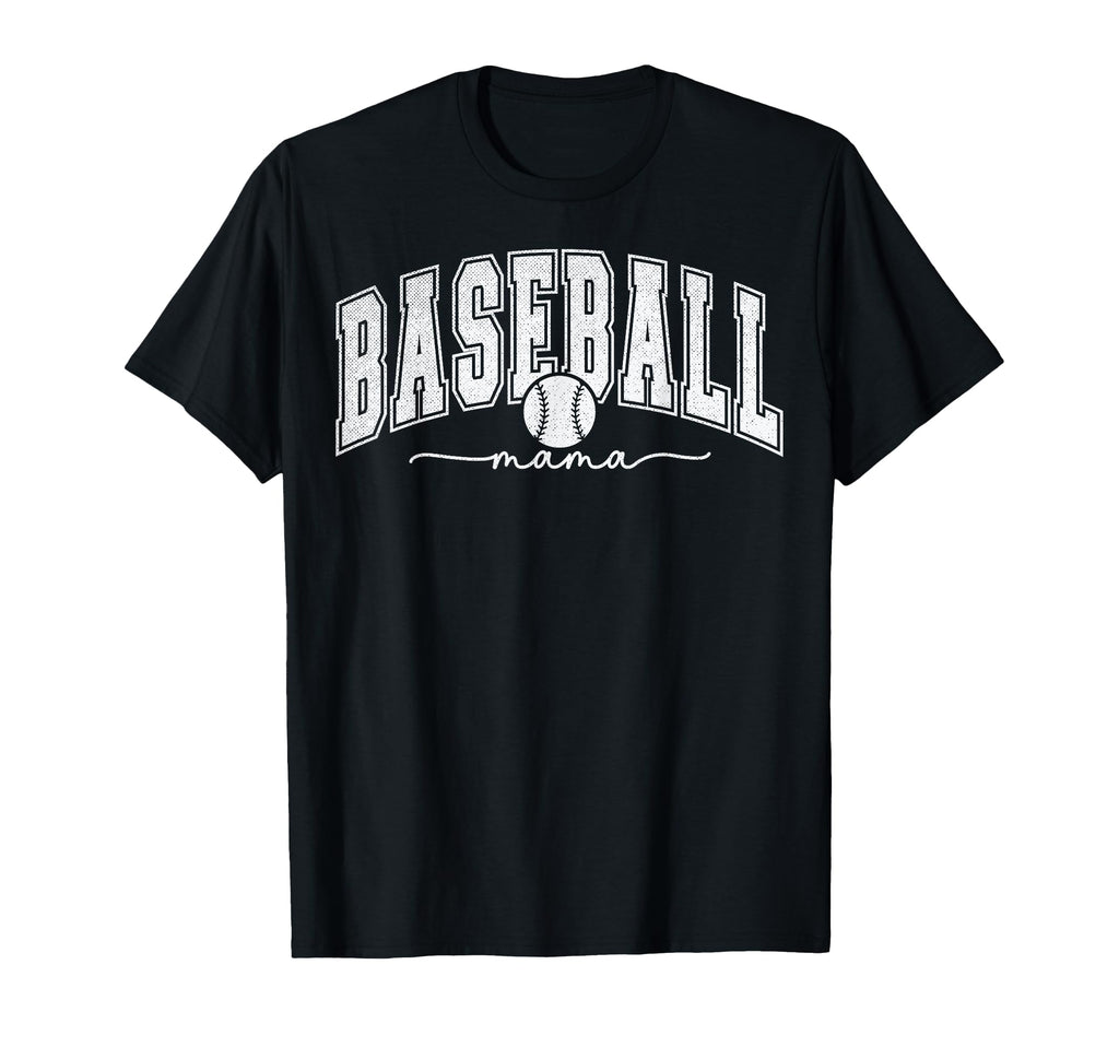 Baseball Mama T-Shirt - Unique Graphic Men Women - T-Shirt, Sweatshirt, Hoodie