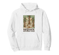 Sequoia National Park Forest Trees Hoodie - Minimalist Print for Adults - T-Shirt, Sweatshirt, Hoodie