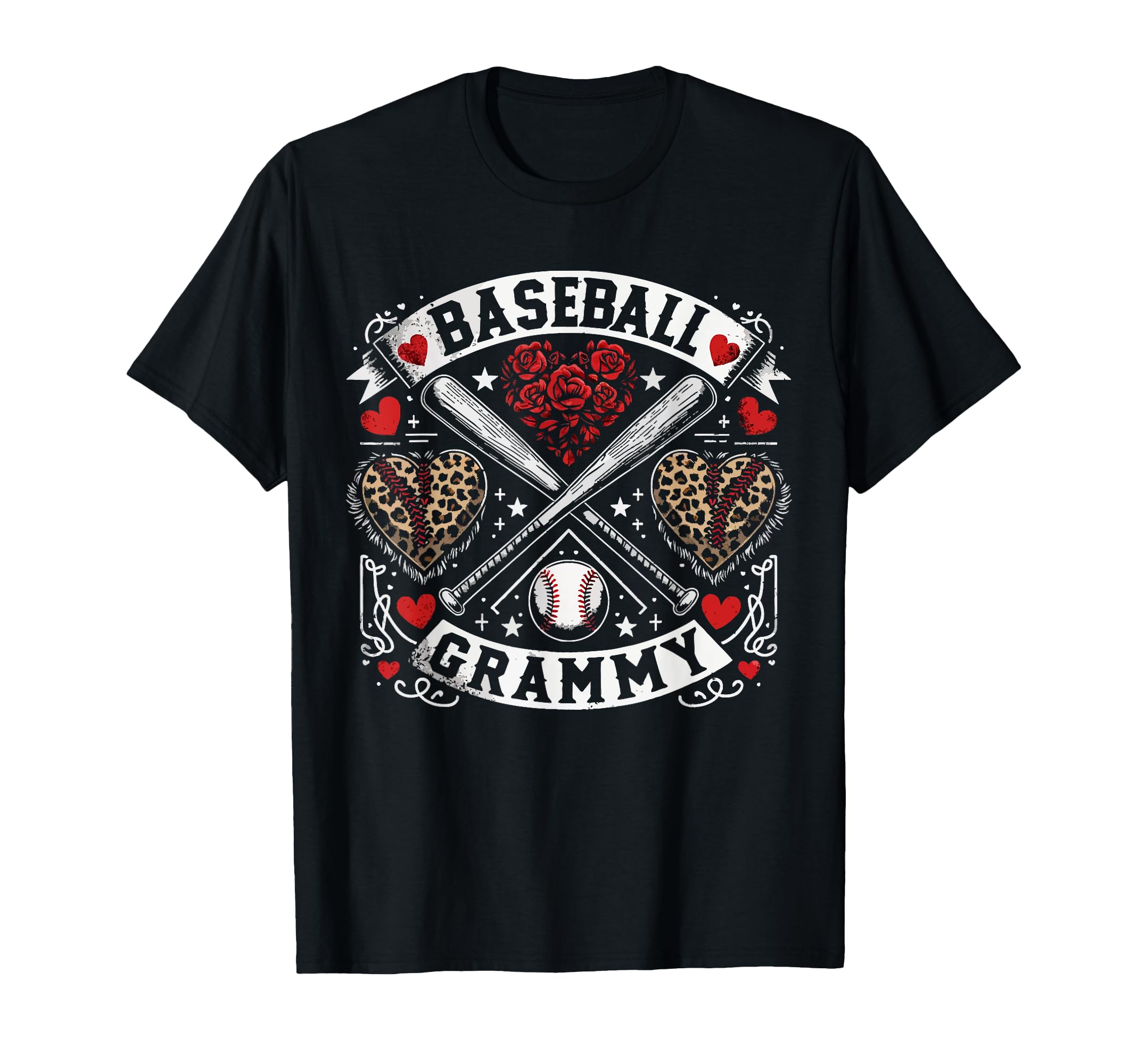 Baseball Grandma Grandmother Granny T-Shirt - Custom Art Print Men Women - T-Shirt, Sweatshirt, Hoodie