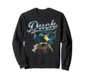 Duck 90S Funny Duck 80S Farm Sweatshirt - Casual Everyday Wear for Adults - T-Shirt, Sweatshirt, Hoodie