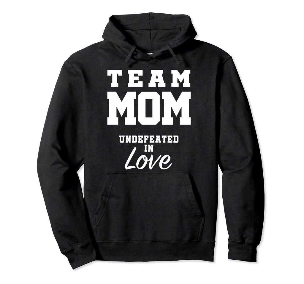 Team Mom Mothers Day Baseball Hoodie - Casual Everyday Wear Men Women - T-Shirt, Sweatshirt, Hoodie