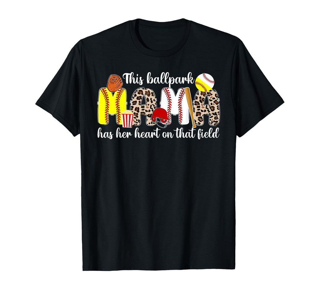Ballpark Mama Proud Baseball T-Shirt - Casual Everyday Wear Unisex - T-Shirt, Sweatshirt, Hoodie