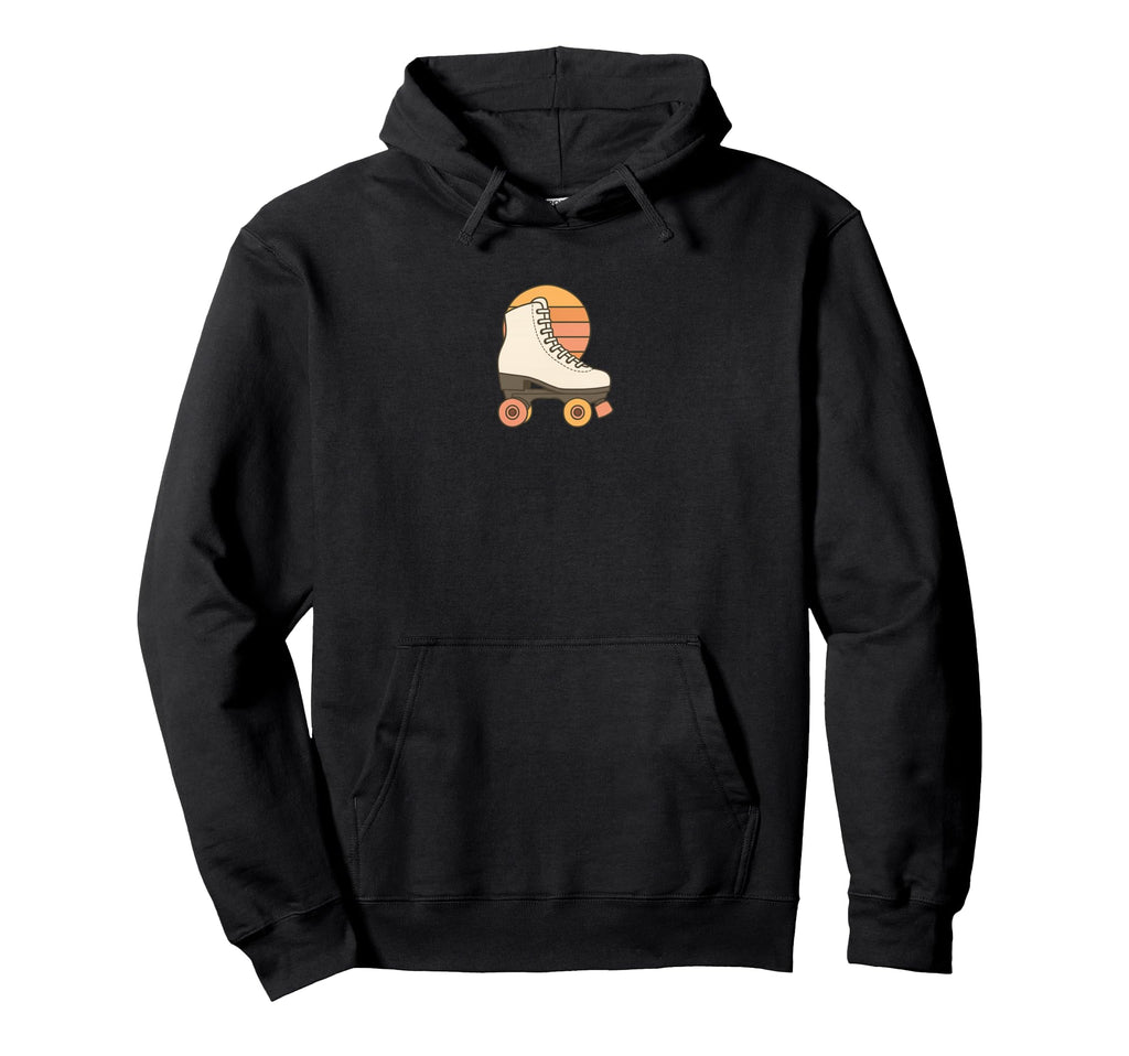 Roller Skate 70S Sunset Hoodie - Fun Novelty Design Unisex - T-Shirt, Sweatshirt, Hoodie