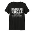 Mens Baseball Catcher Uncle Baseball T-Shirt - Streetwear Style for Adults - T-Shirt, Sweatshirt, Hoodie