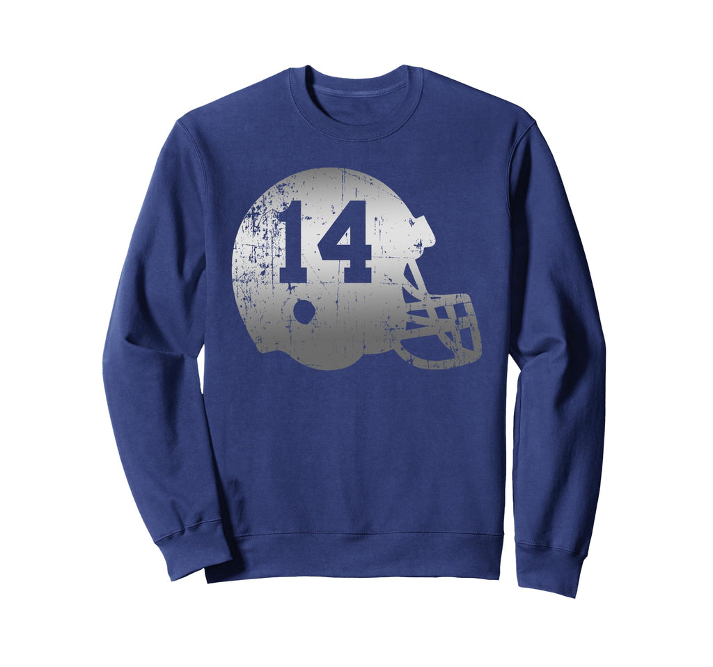 Football 14 Jersey Number Sweatshirt - Aesthetic Graphic Unisex - T-Shirt, Sweatshirt, Hoodie