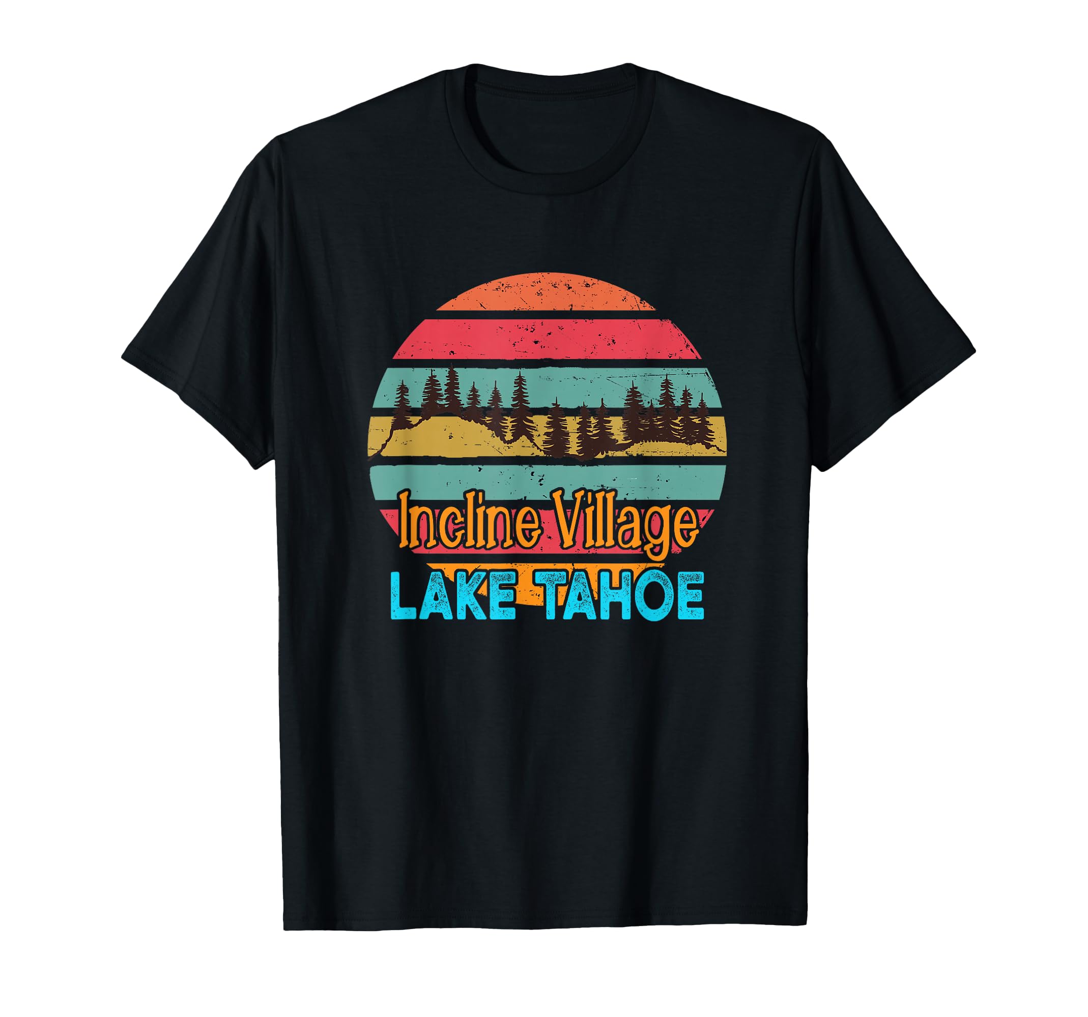 Lake Tahoe Incline Village Sunset T-Shirt - Streetwear Style Unisex - T-Shirt, Sweatshirt, Hoodie