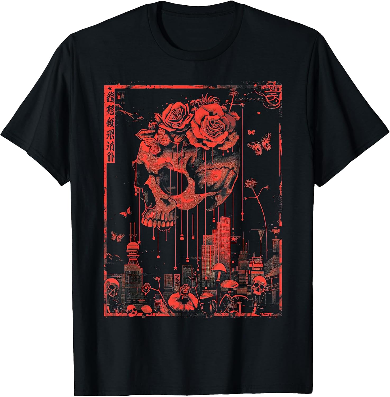 Urban Gothic Art Death - Adult & Kids T-Shirts, Sweatshirts & Hoodies apparel design preview 1