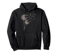 Dandelion Tie Dye Boho Hippie Wish Hoodie - Custom Art Print Unisex - T-Shirt, Sweatshirt, Hoodie
