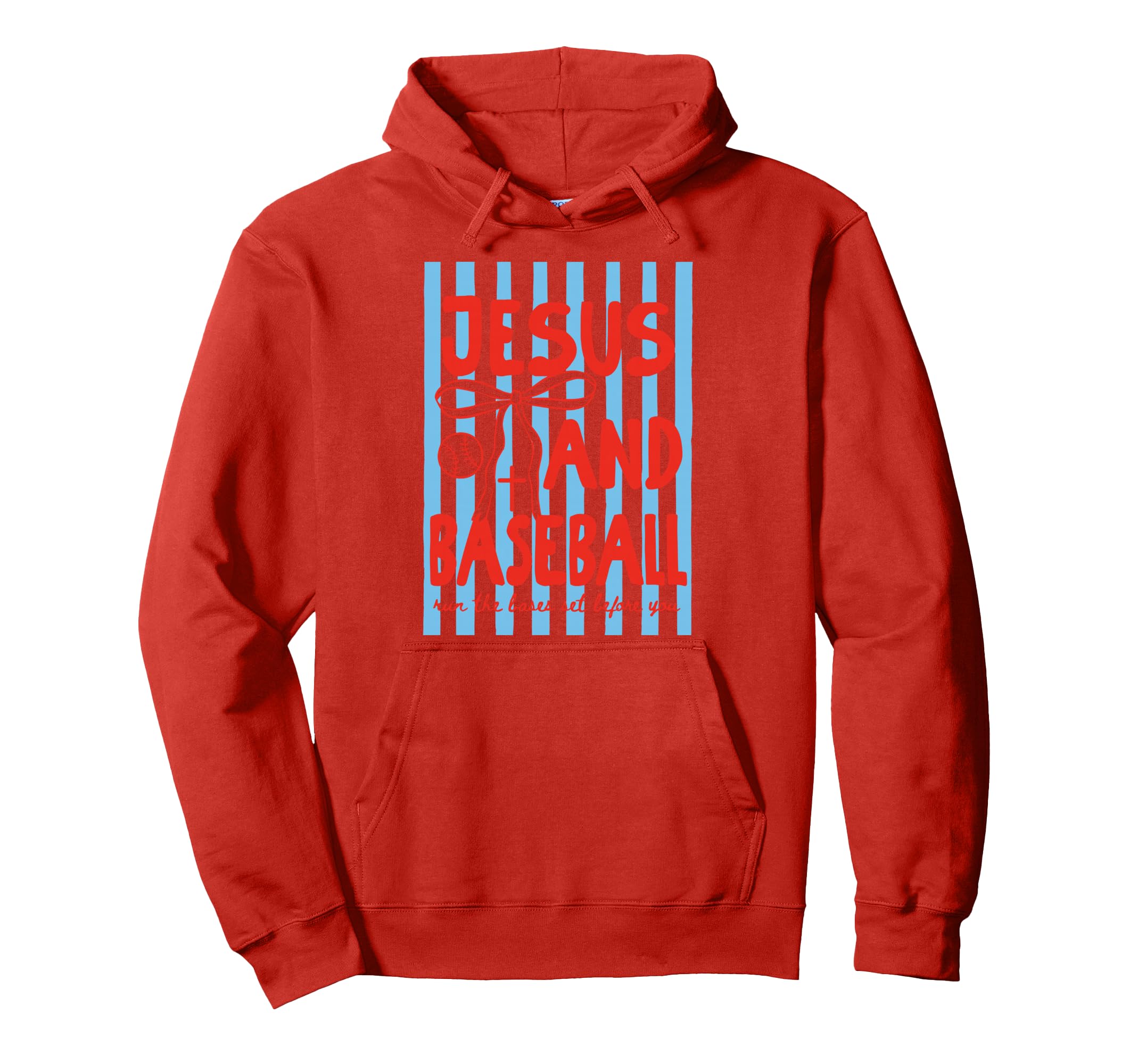 Jesus And Baseball Coquette Christian Hoodie - Unique Graphic Unisex - T-Shirt, Sweatshirt, Hoodie