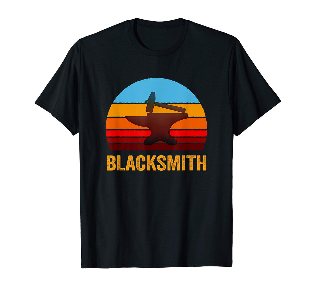 Sunset Blacksmith T-Shirt - Aesthetic Graphic for Adults - T-Shirt, Sweatshirt, Hoodie