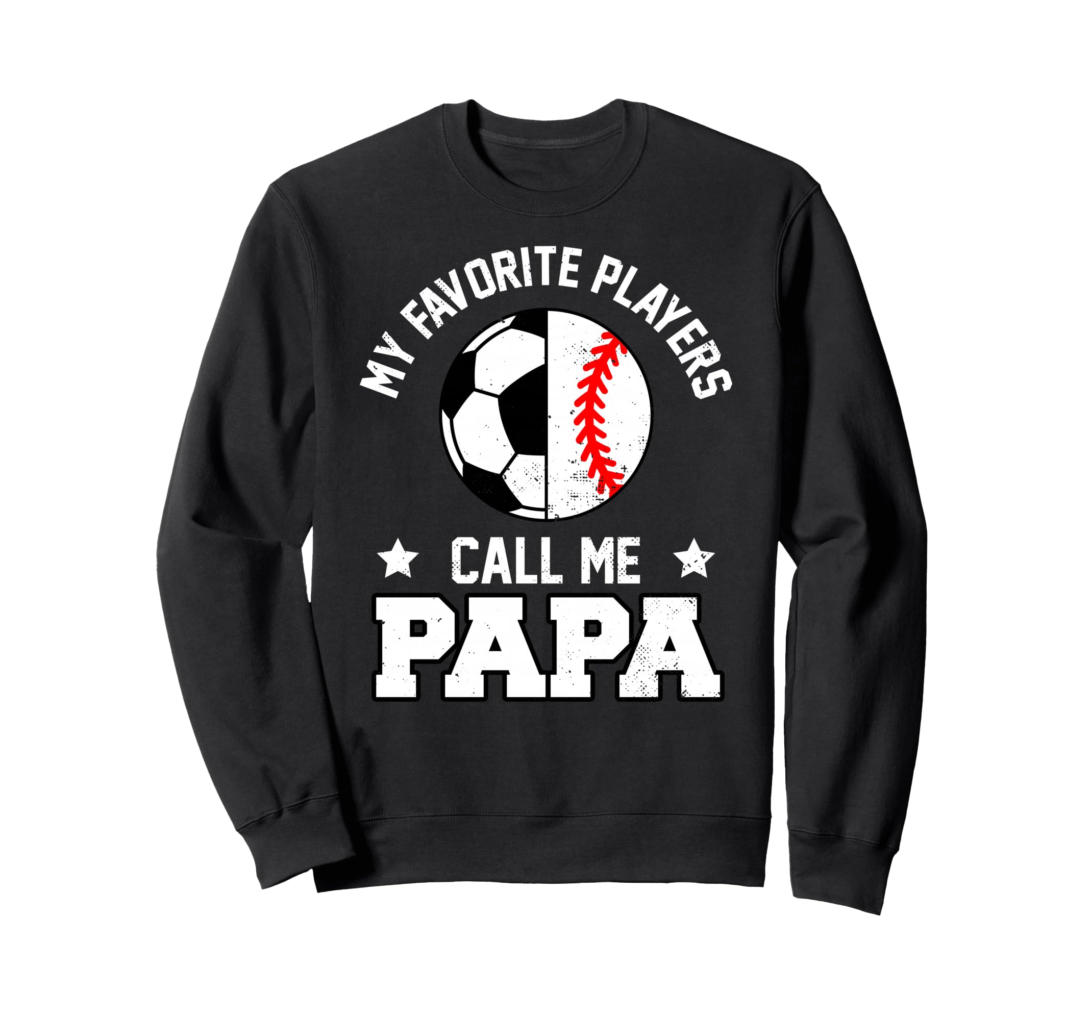 My Favorites Soccer Baseball Sweatshirt - Casual Everyday Wear for Adults - T-Shirt, Sweatshirt, Hoodie