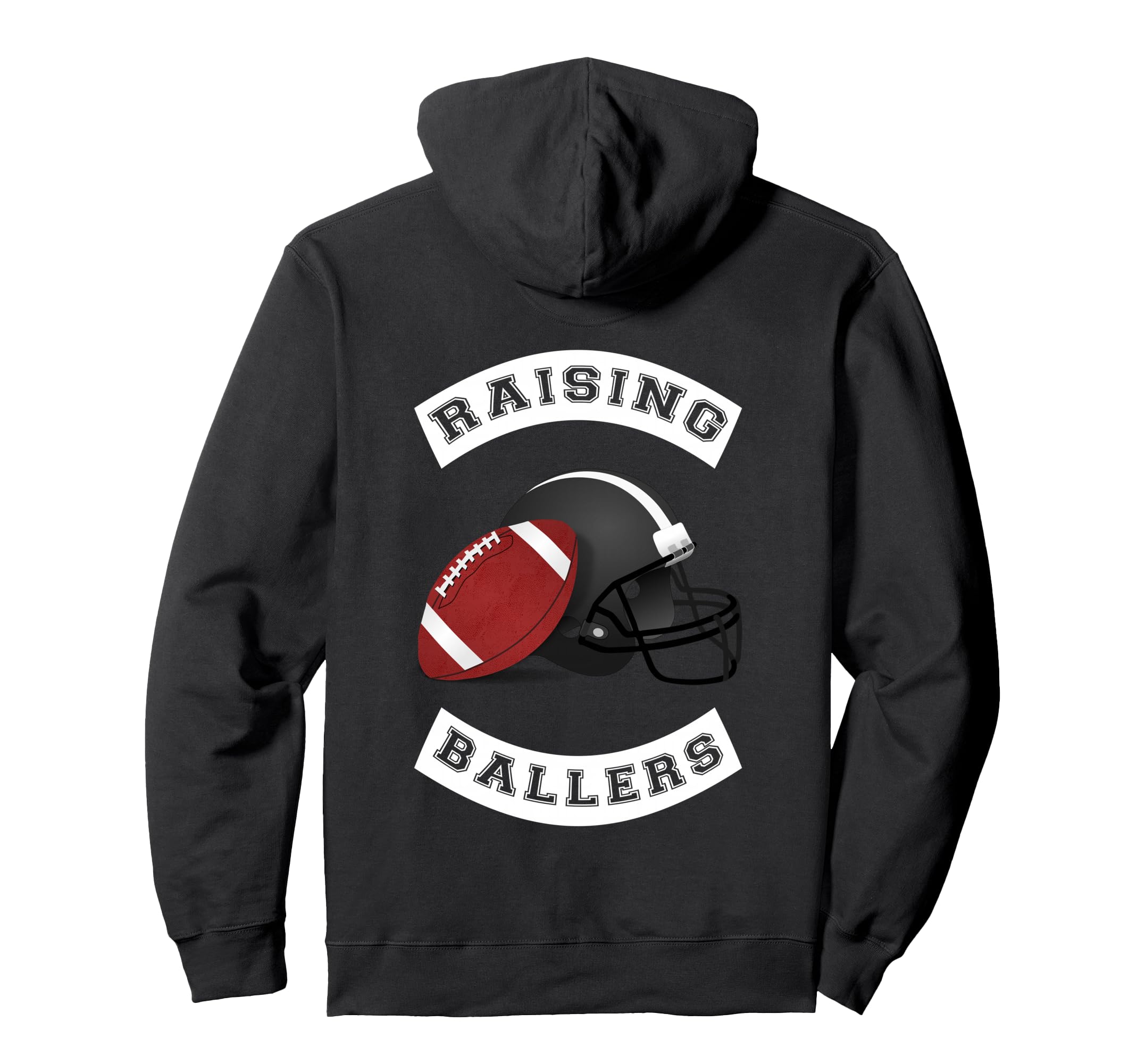Football Mom Dad Parenting Raising Hoodie - Aesthetic Graphic Men Women - T-Shirt, Sweatshirt, Hoodie