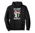 Im Mom Busy Raising Ballers Volleyball Hoodie - Streetwear Style Unisex - T-Shirt, Sweatshirt, Hoodie