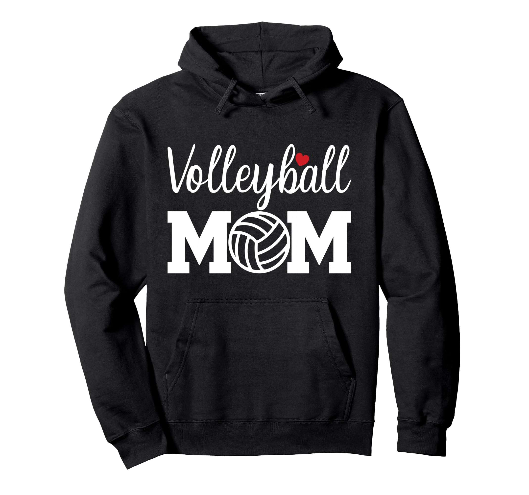 Volleyball Mom Life Game Day Cheer Hoodie - Novelty Apparel for Adults - T-Shirt, Sweatshirt, Hoodie