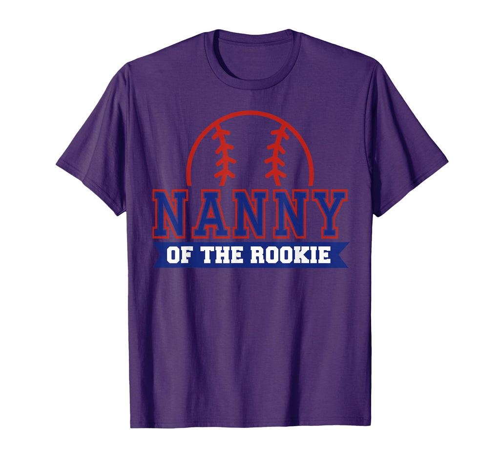 Nanny Rookie 1St Birthday Baseball T-Shirt - Fun Novelty Design for Adults - T-Shirt, Sweatshirt, Hoodie