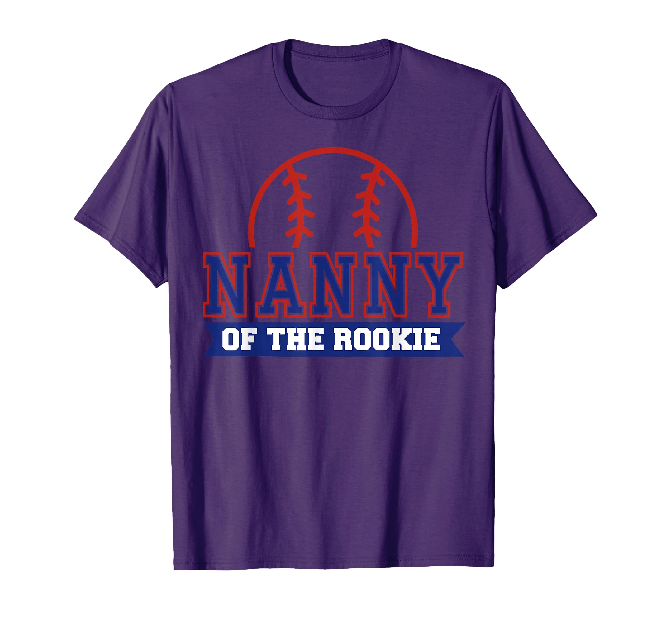 Nanny Rookie 1St Birthday Baseball T-Shirt - Fun Novelty Design for Adults - T-Shirt, Sweatshirt, Hoodie