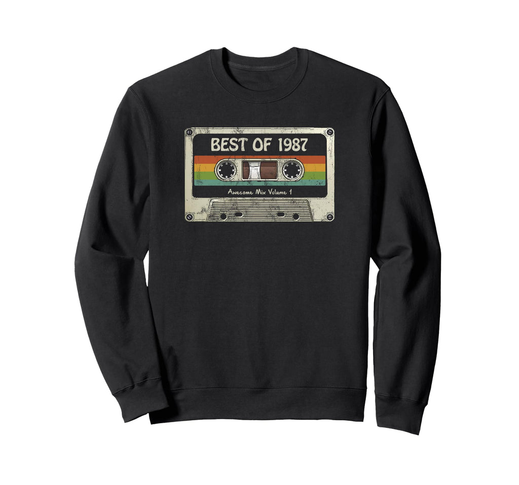 Best 1987 Awesome Mix Tape 38Th Sweatshirt - Minimalist Print Unisex - T-Shirt, Sweatshirt, Hoodie