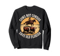 Cows Not Condos Save Old Florida Sweatshirt - Trendy Graphic for Adults - T-Shirt, Sweatshirt, Hoodie