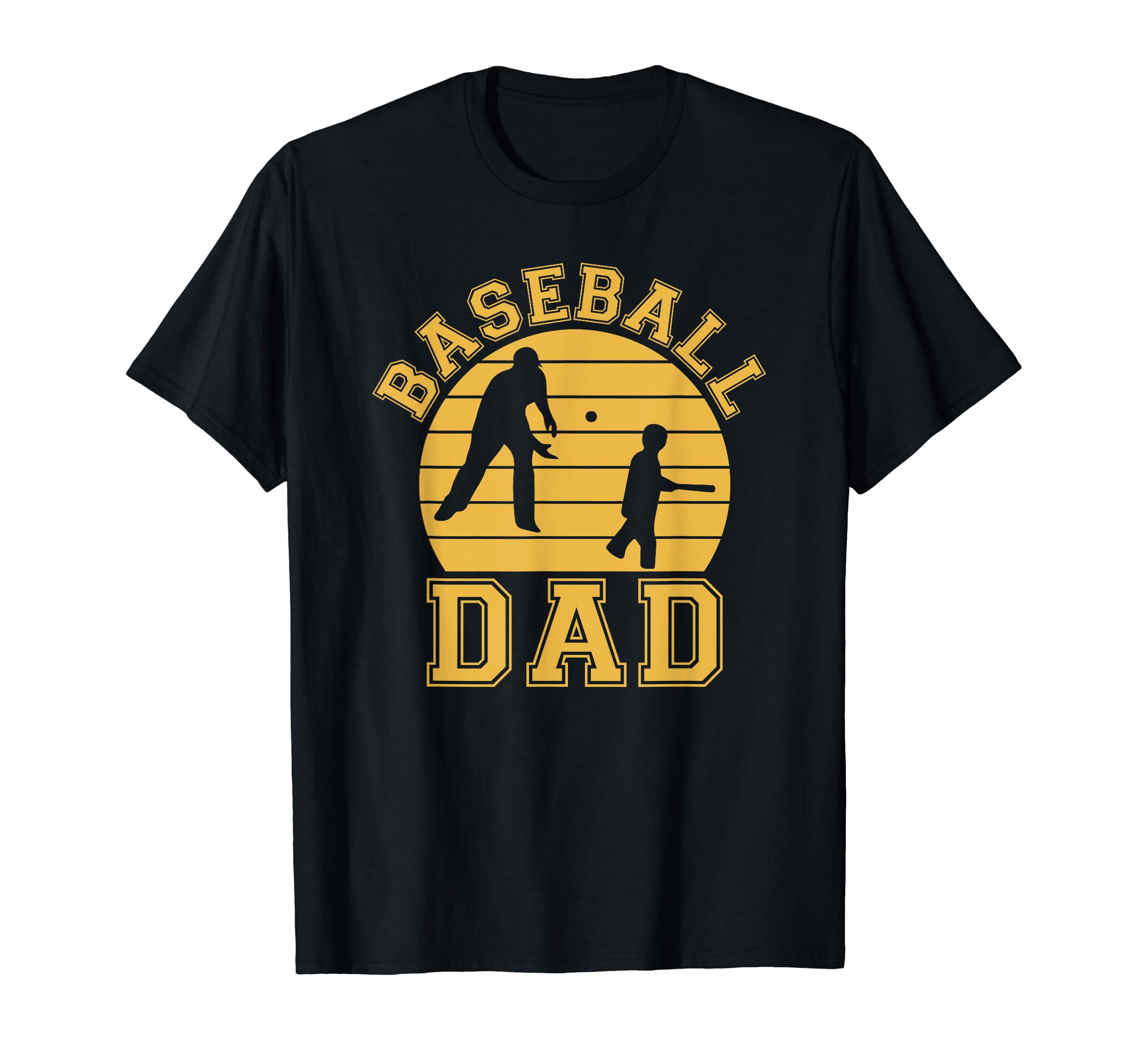 Baseball Dad Father Son Proud Daddy T-Shirt - Unique Graphic for Adults - T-Shirt, Sweatshirt, Hoodie