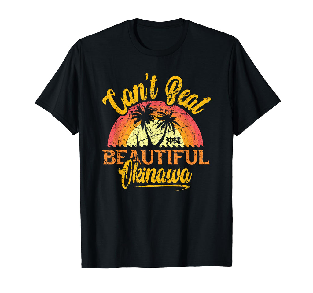 Beautiful Okinawa Japan Kanji Character T-Shirt - Minimalist Print Unisex - T-Shirt, Sweatshirt, Hoodie