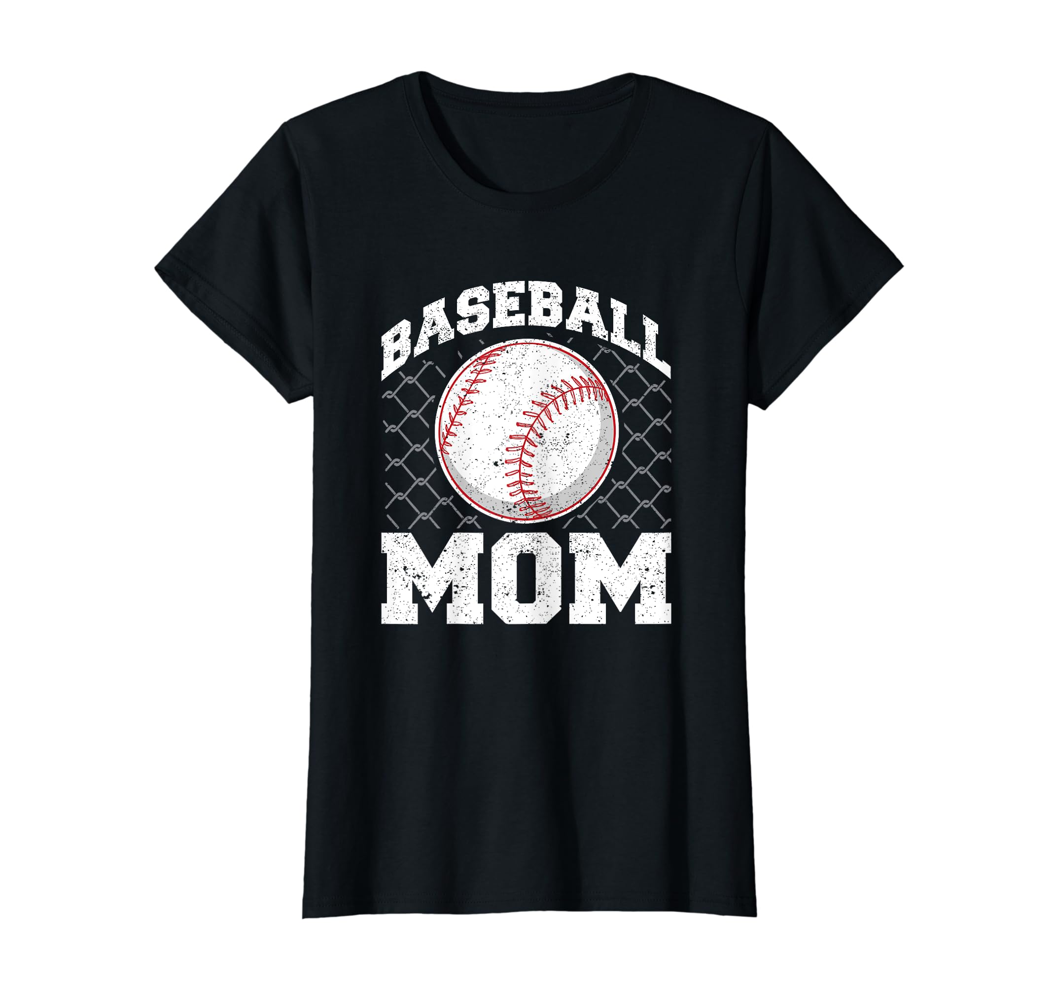 Baseball Mom Funny Womens Mama T-Shirt - Minimalist Print Men Women - T-Shirt, Sweatshirt, Hoodie