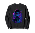 80S Synthwave Sweatshirt - Aesthetic Graphic Unisex - T-Shirt, Sweatshirt, Hoodie