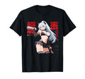 Waifu Sexy Anime Horns Baseball T-Shirt - Aesthetic Graphic Unisex - T-Shirt, Sweatshirt, Hoodie