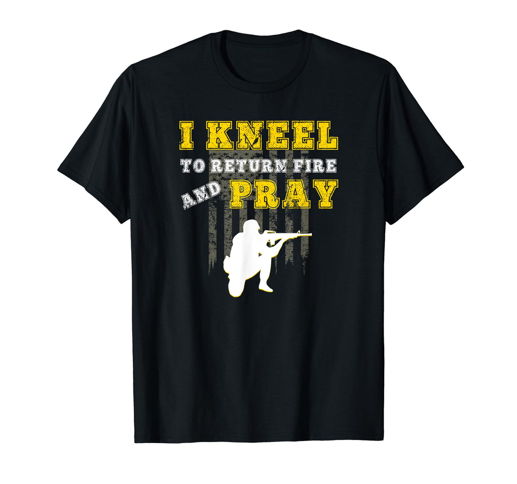 Distressed I Kneel Only To Return T-Shirt - Aesthetic Graphic for Adults - T-Shirt, Sweatshirt, Hoodie