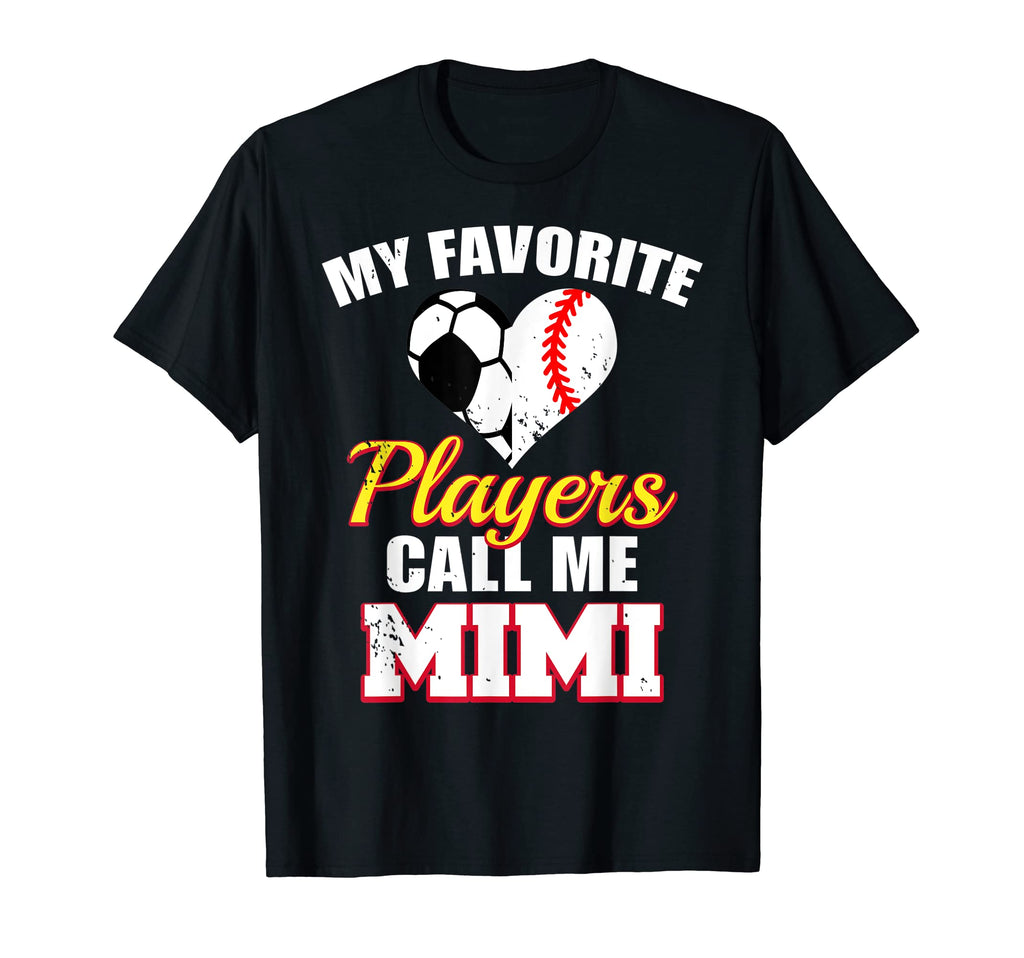 My Favorite Players Call Me Mimi Funny T-Shirt - Trendy Graphic for Adults - T-Shirt, Sweatshirt, Hoodie