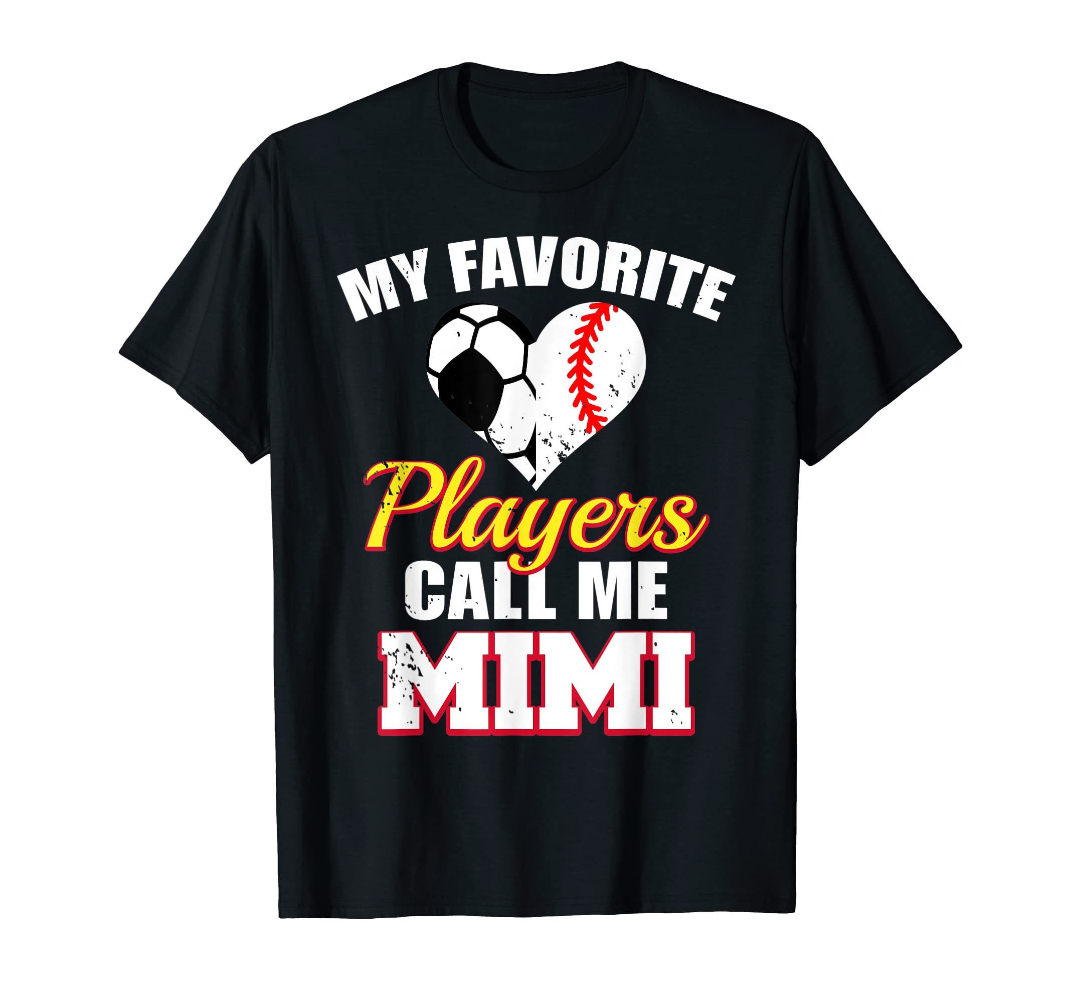 My Favorite Players Call Me Mimi Funny T-Shirt - Trendy Graphic for Adults - T-Shirt, Sweatshirt, Hoodie