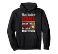 Baller Mama Funny Baseball Softball Mom Hoodie - Novelty Apparel for Adults - T-Shirt, Sweatshirt, Hoodie