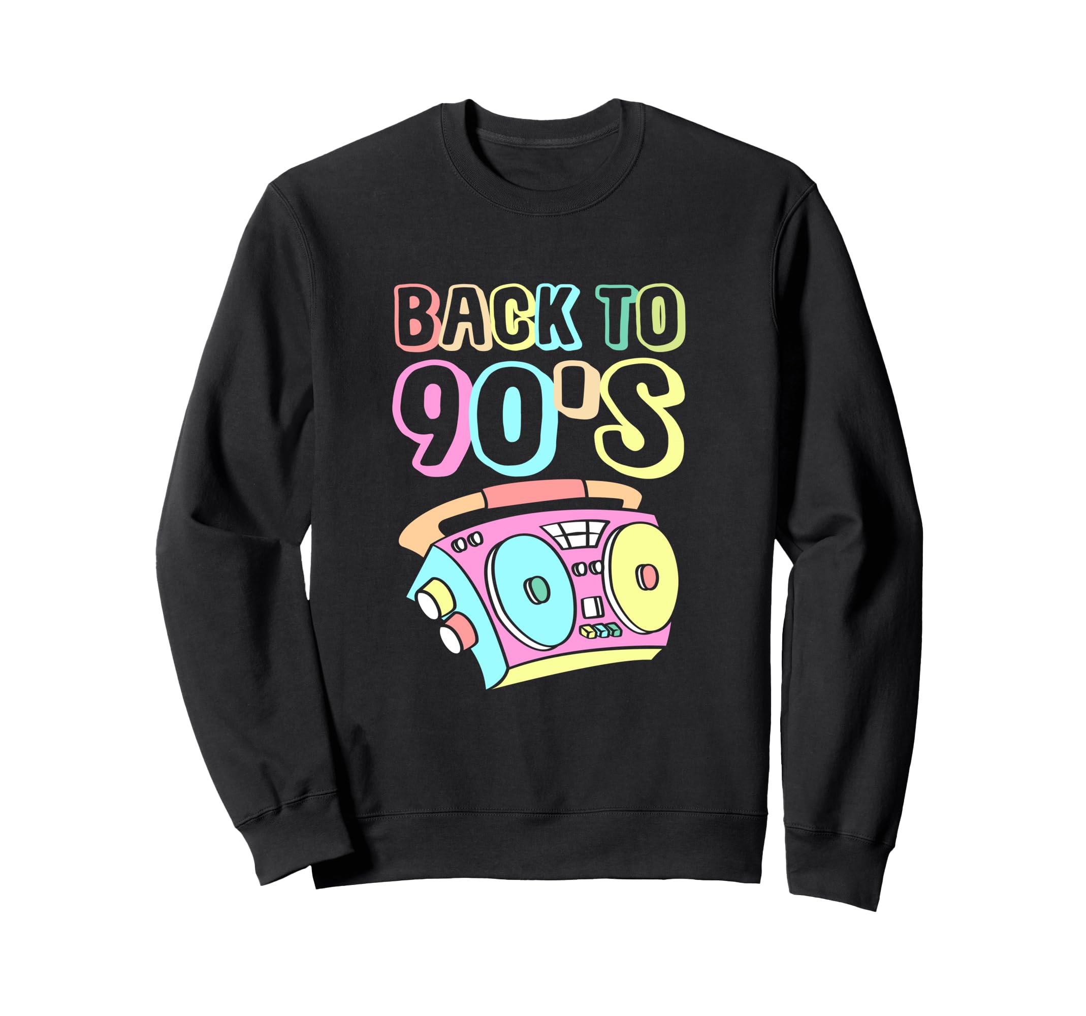90S Cassette Tape Player Back To Sweatshirt - Minimalist Print Men Women - T-Shirt, Sweatshirt, Hoodie