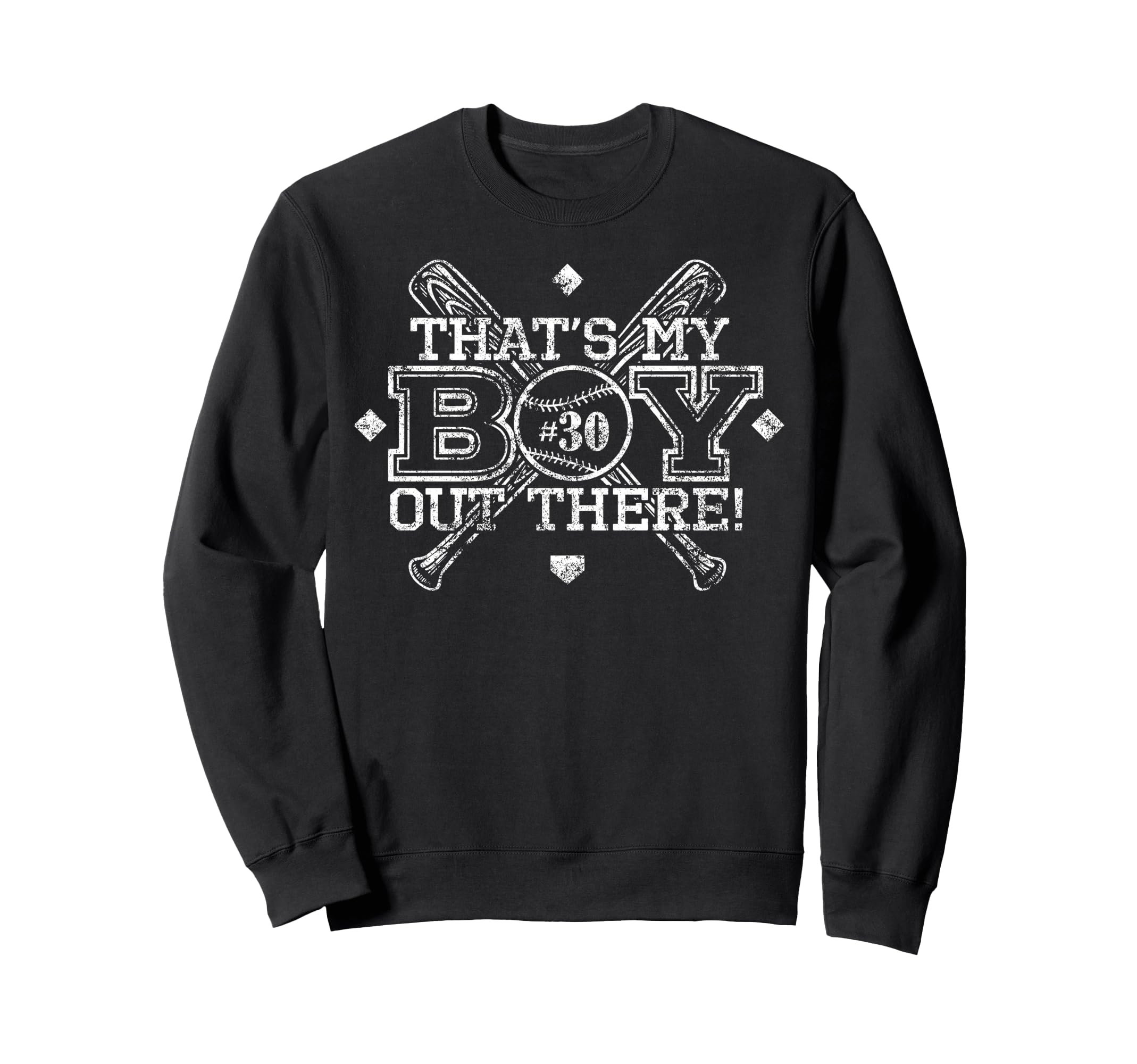 Baseball Mom Dad Thats My Proud Sweatshirt - Custom Art Print Men Women - T-Shirt, Sweatshirt, Hoodie