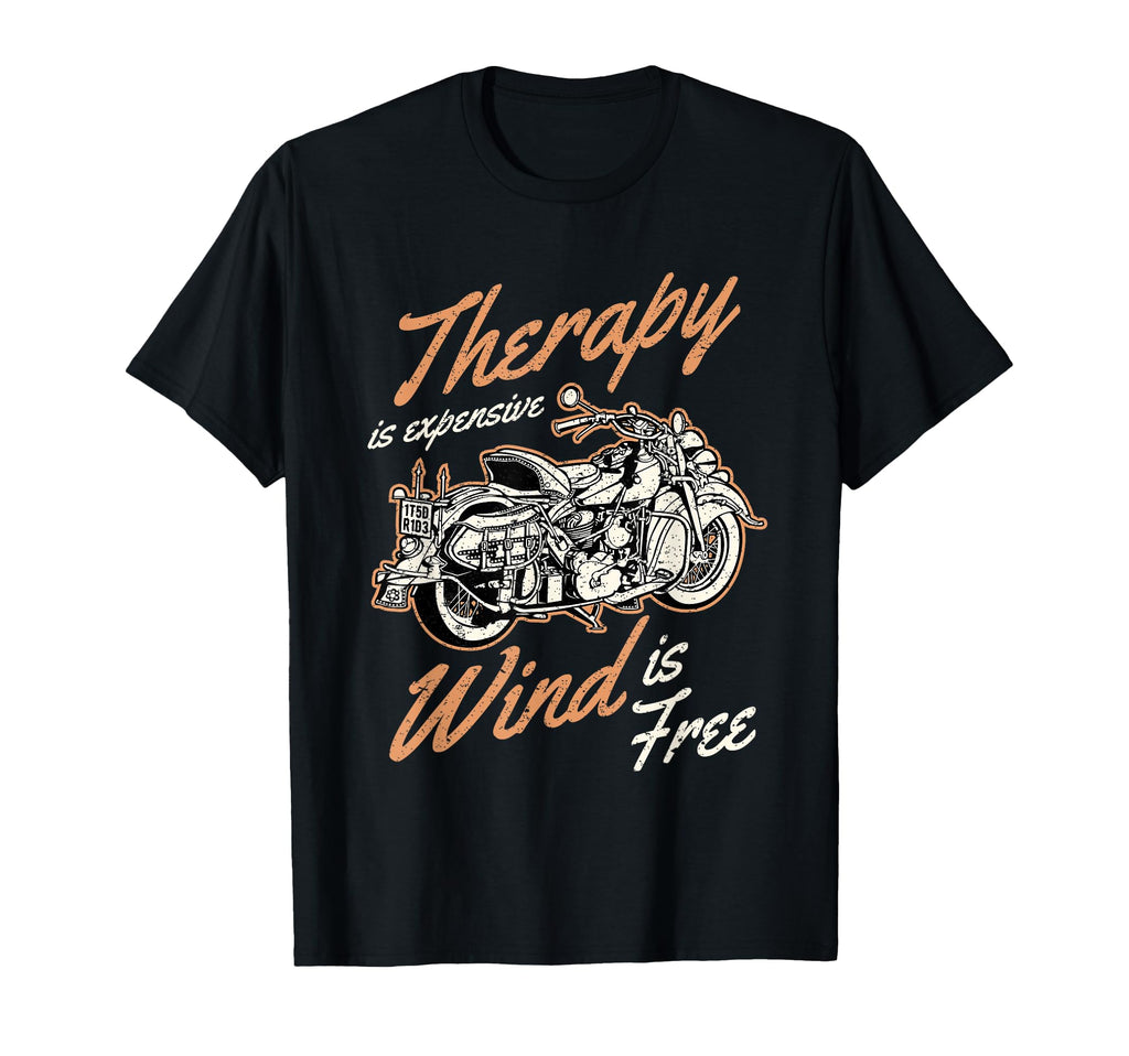 Therapy Is Expensive Wind Is Free T-Shirt - Aesthetic Graphic Men Women - T-Shirt, Sweatshirt, Hoodie