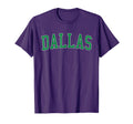 Dallas Or Distressed Green Varsity T-Shirt - Graphic Print Unisex - T-Shirt, Sweatshirt, Hoodie