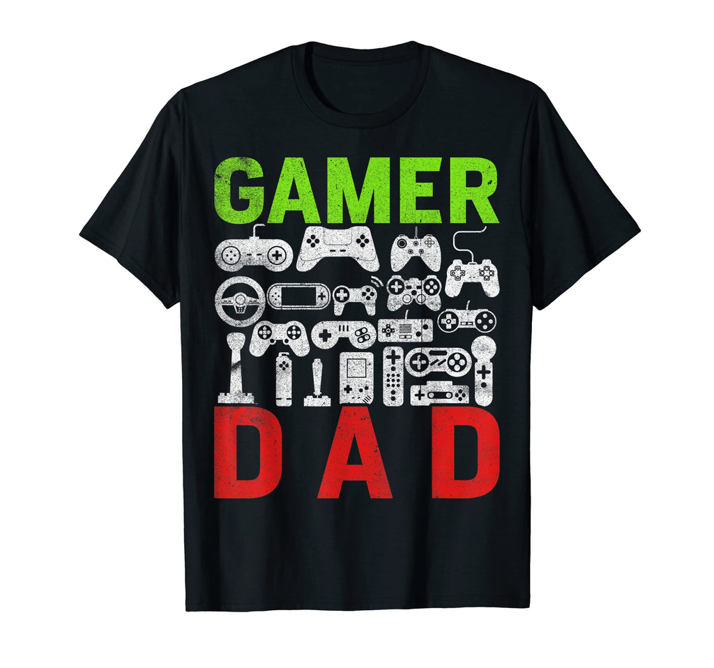 Video Gamer Dad Funny Birthday Gifts T-Shirt - Minimalist Print for Adults - T-Shirt, Sweatshirt, Hoodie